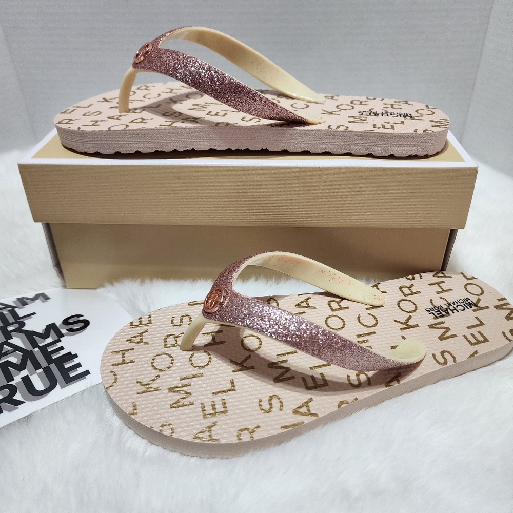 ✨️Michael Kors Sandals Flip Flops Girls